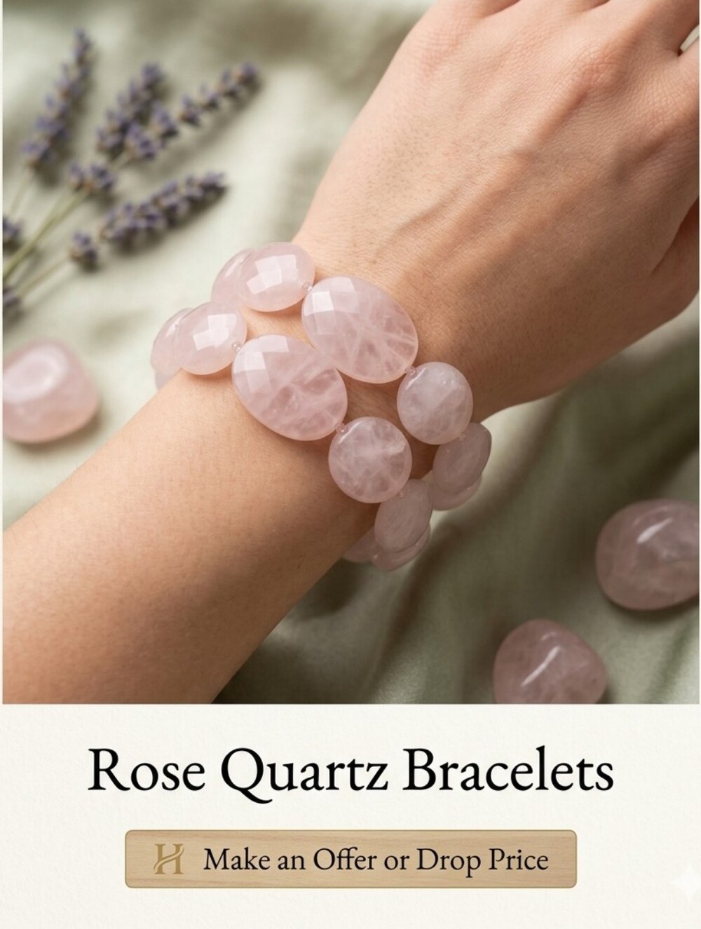 Rose Quartz Bracelets